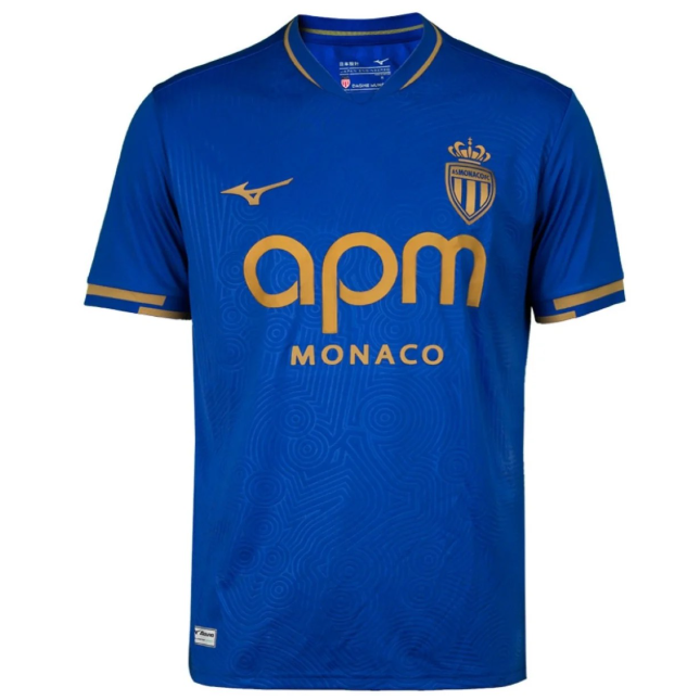 2025-26 AS Monaco Away Soccer Jersey Shirt